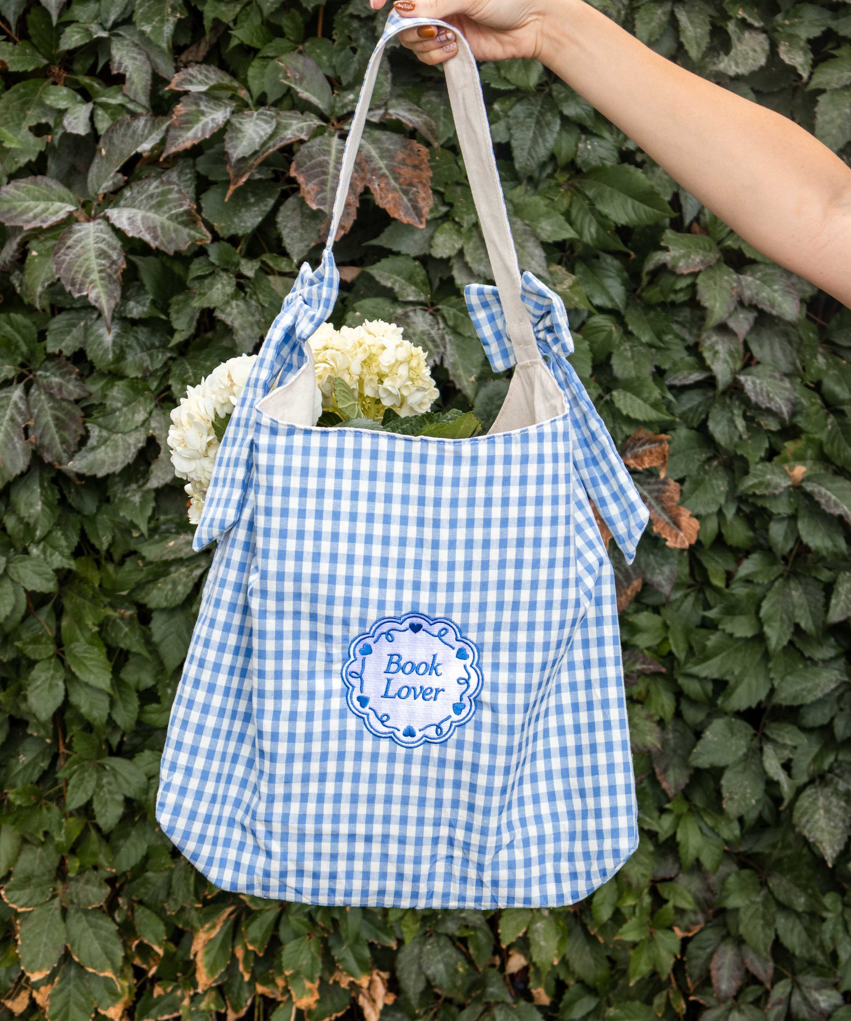 Book Lover Bow Tote