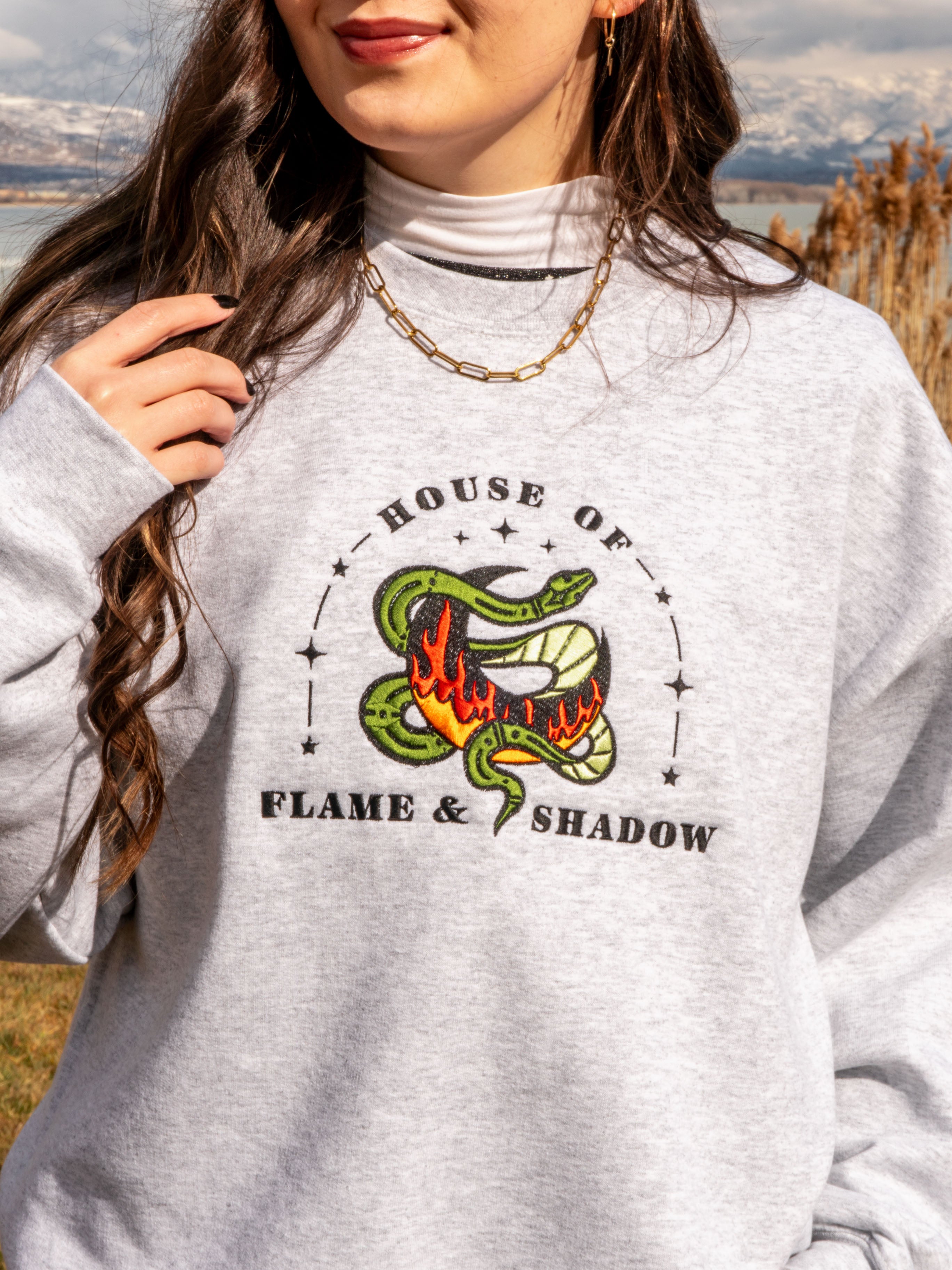 Sweatshirt flames online