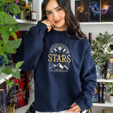 To the Stars Who Listen Sweatshirt, Sarah J. Maas Licensed ACOTAR Merch embroidered