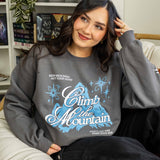 Climb the Mountain Sweatshirt, Sarah J. Maas Licensed ACOTAR ACOSF Merch