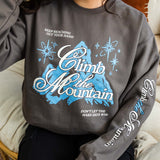 Climb the Mountain Sweatshirt, Sarah J. Maas Licensed ACOTAR ACOSF Merch