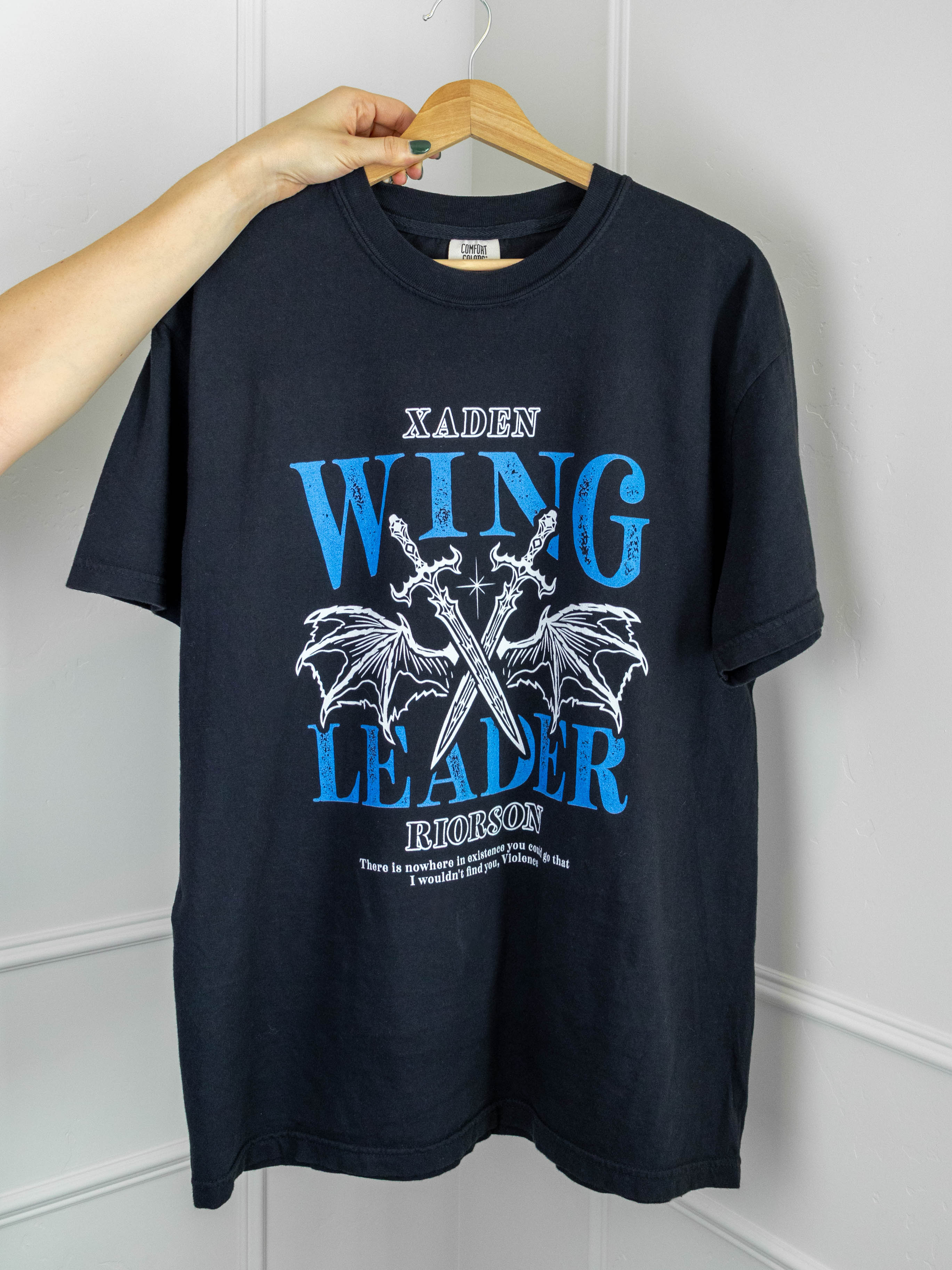 Xaden Riorson Tee, wingleader Fourth Wing