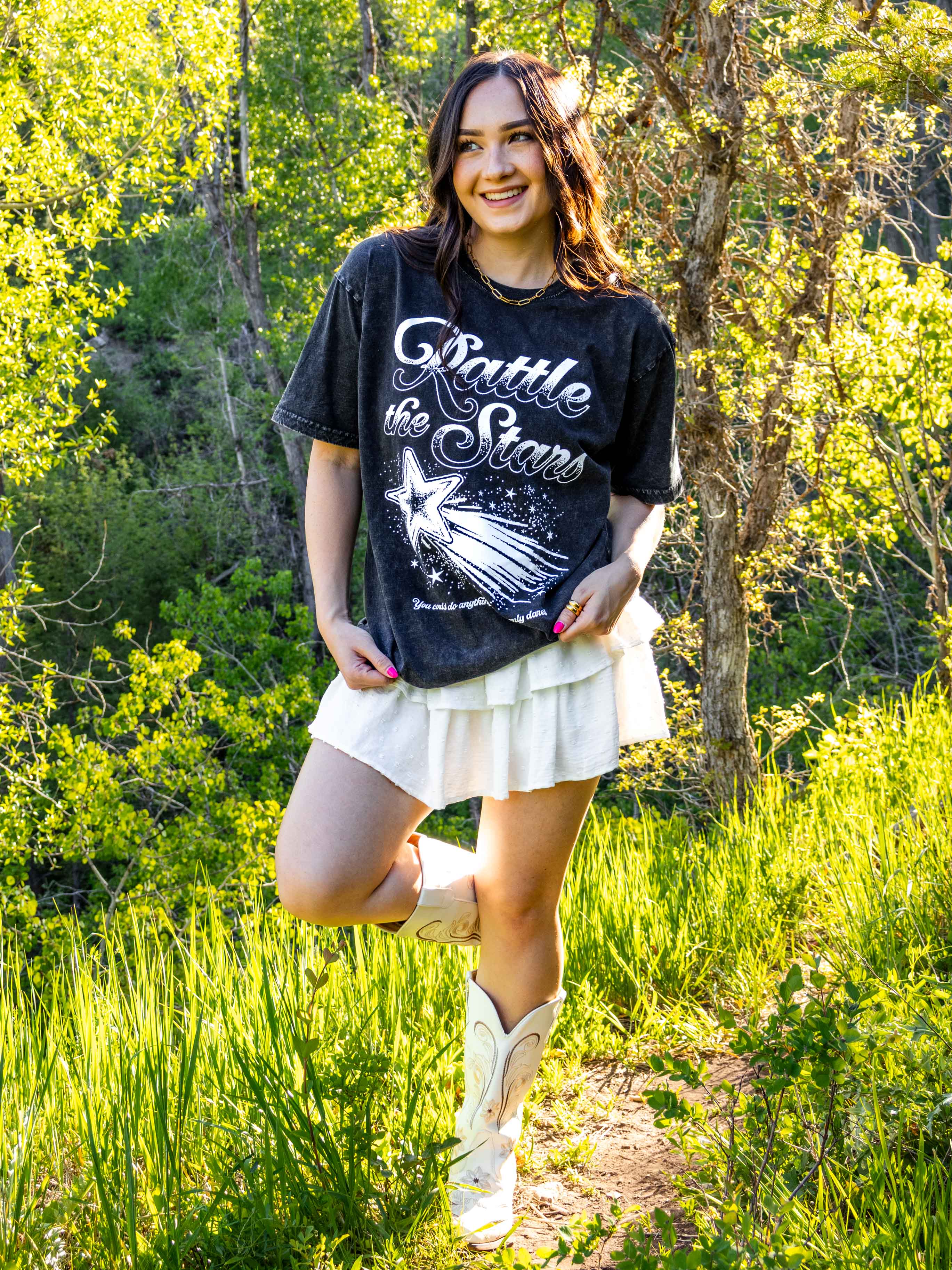 Sarah J. Maas merch, Throne of Glass, Aelin Galathynius, Rattle the Stars Tee