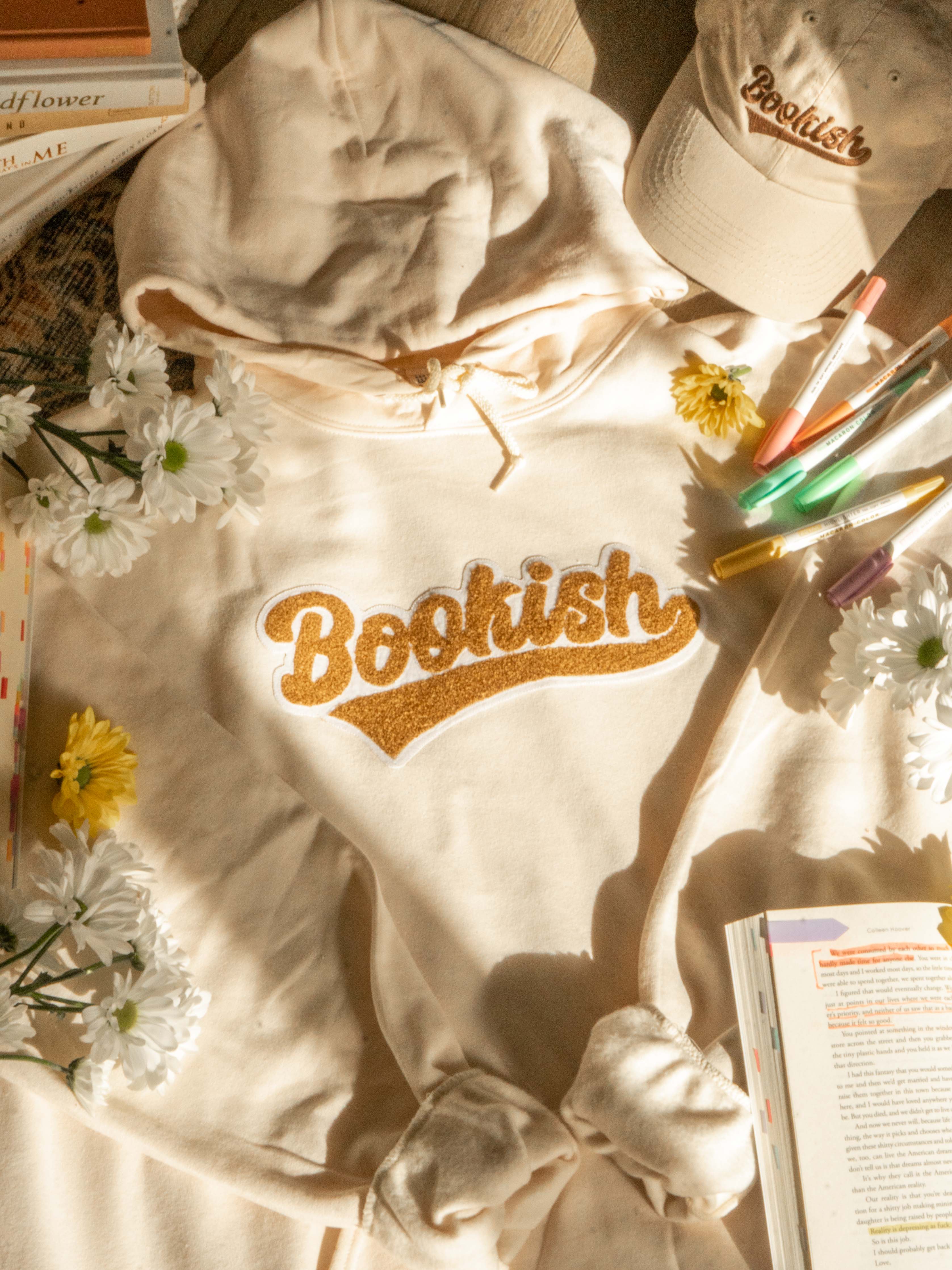 – Blossom Book Hoodie and Bookish