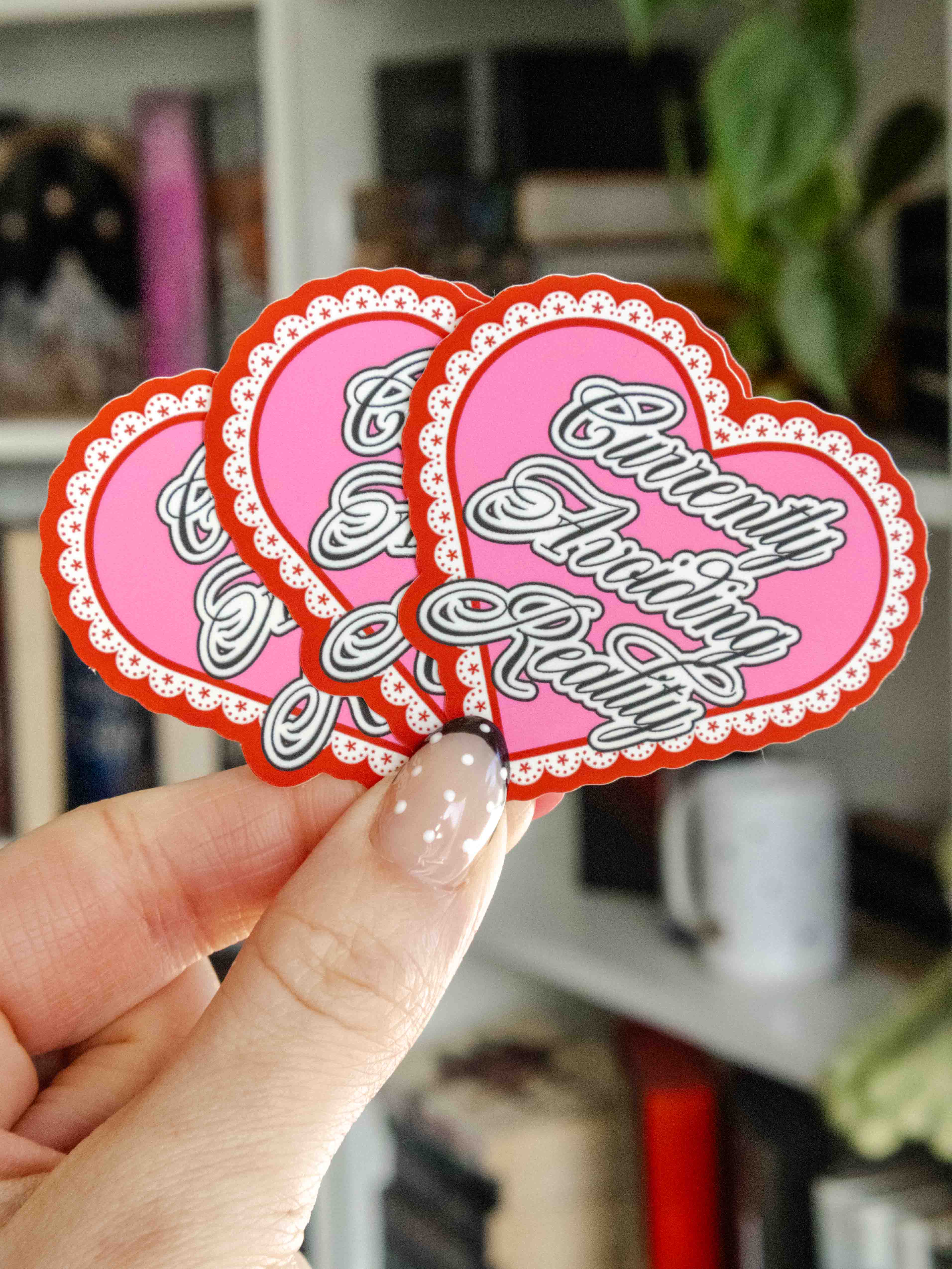 Avoiding Sticker Avoiding Reality Sticker – Blossom and Book