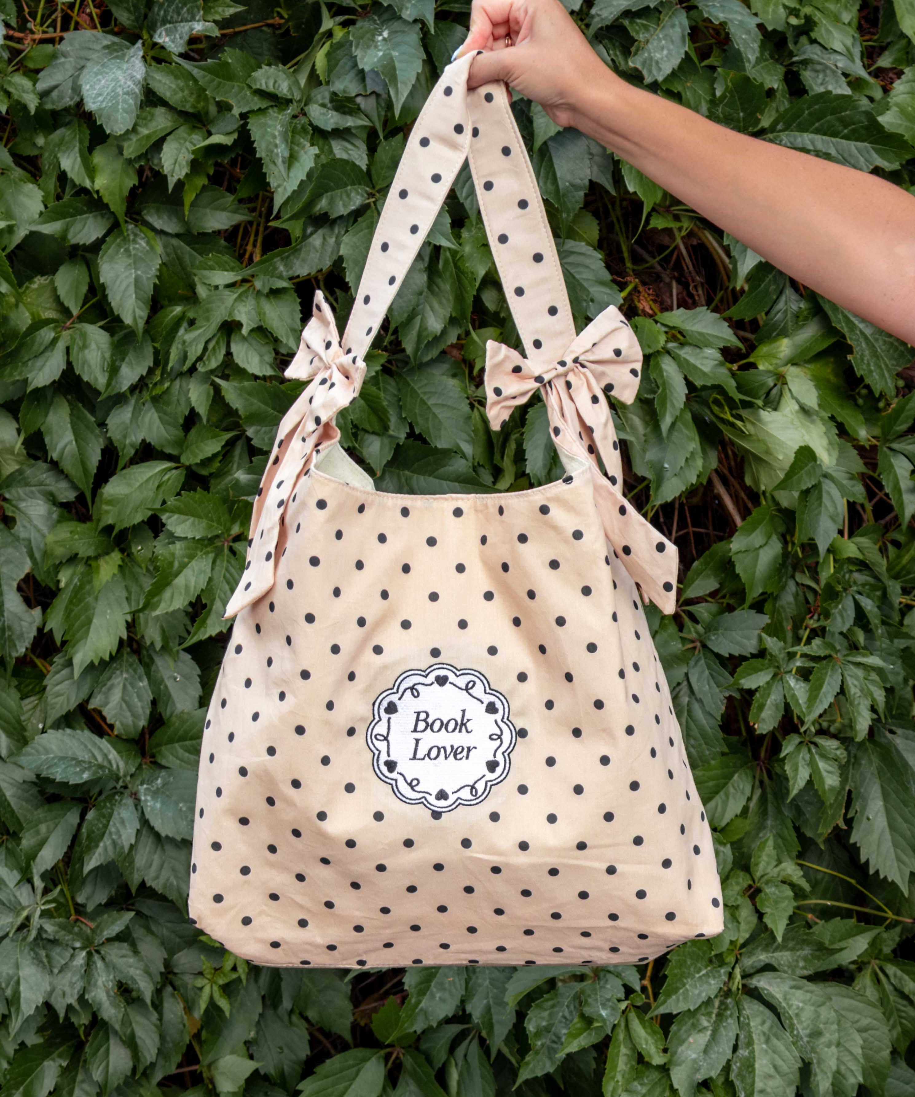 Book Lover Bow Tote