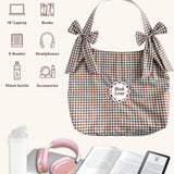 Book Lover Bow Tote