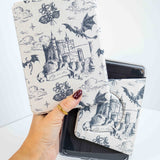 Dragon Academy - Detachable Cover Clear Back Kindle Case