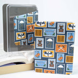 Fourth Wing Stamps - Detachable Cover Clear Back Kindle Case