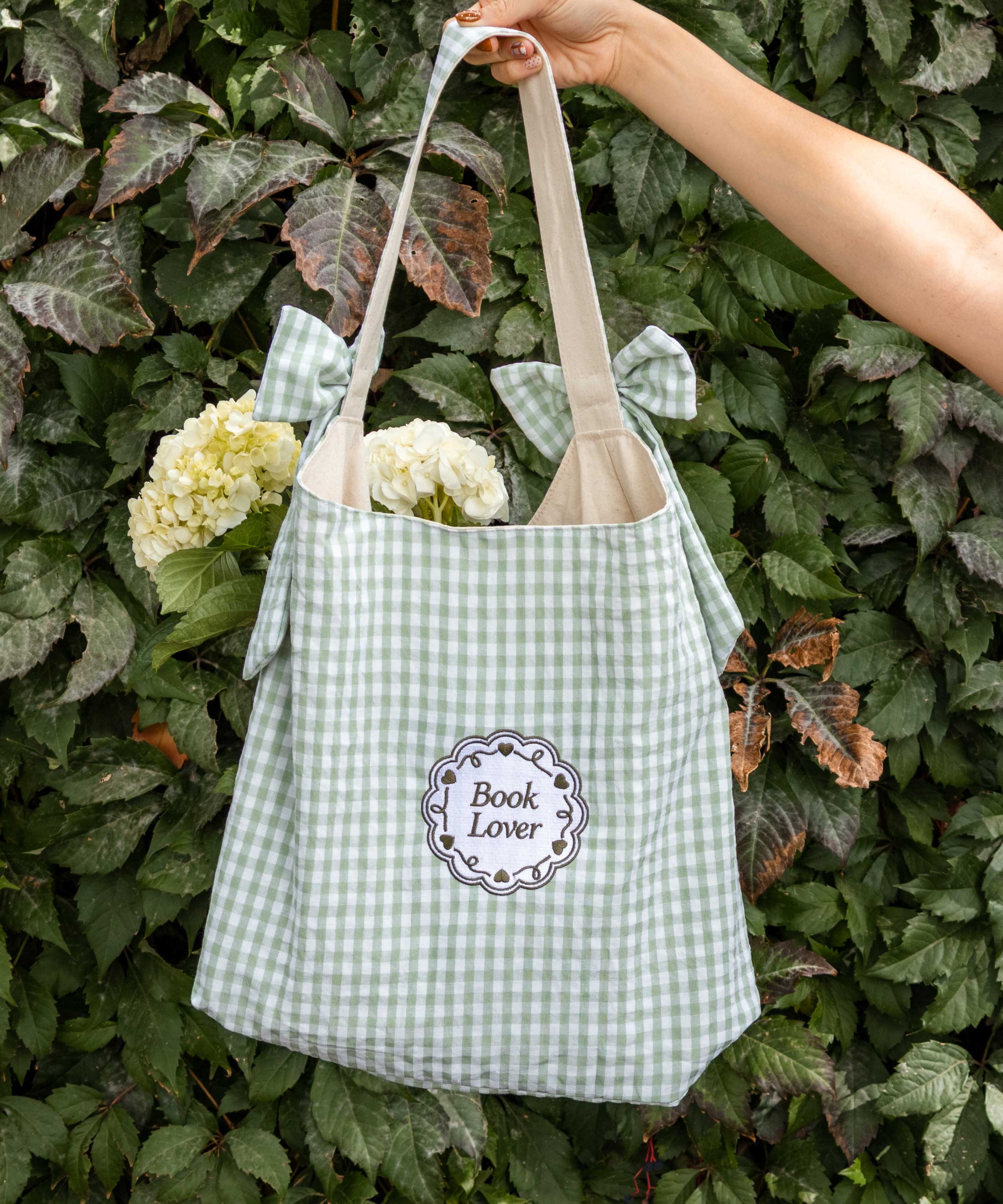 Book Lover Bow Tote