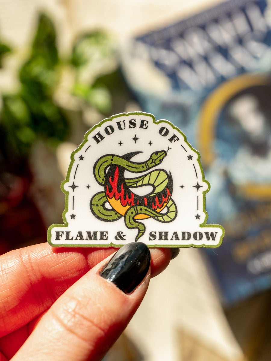 Flame & Shadow Sticker
