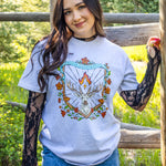 Sarah J. Maas merch, Throne of Glass, Aelin Galathynius, House Galathynius Crest Tee