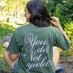 Sarah J. Maas merch, Throne of Glass, Aelin Galathynius, You Do Not Yield Tee