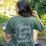 Sarah J. Maas merch, Throne of Glass, Aelin Galathynius, You Do Not Yield Tee