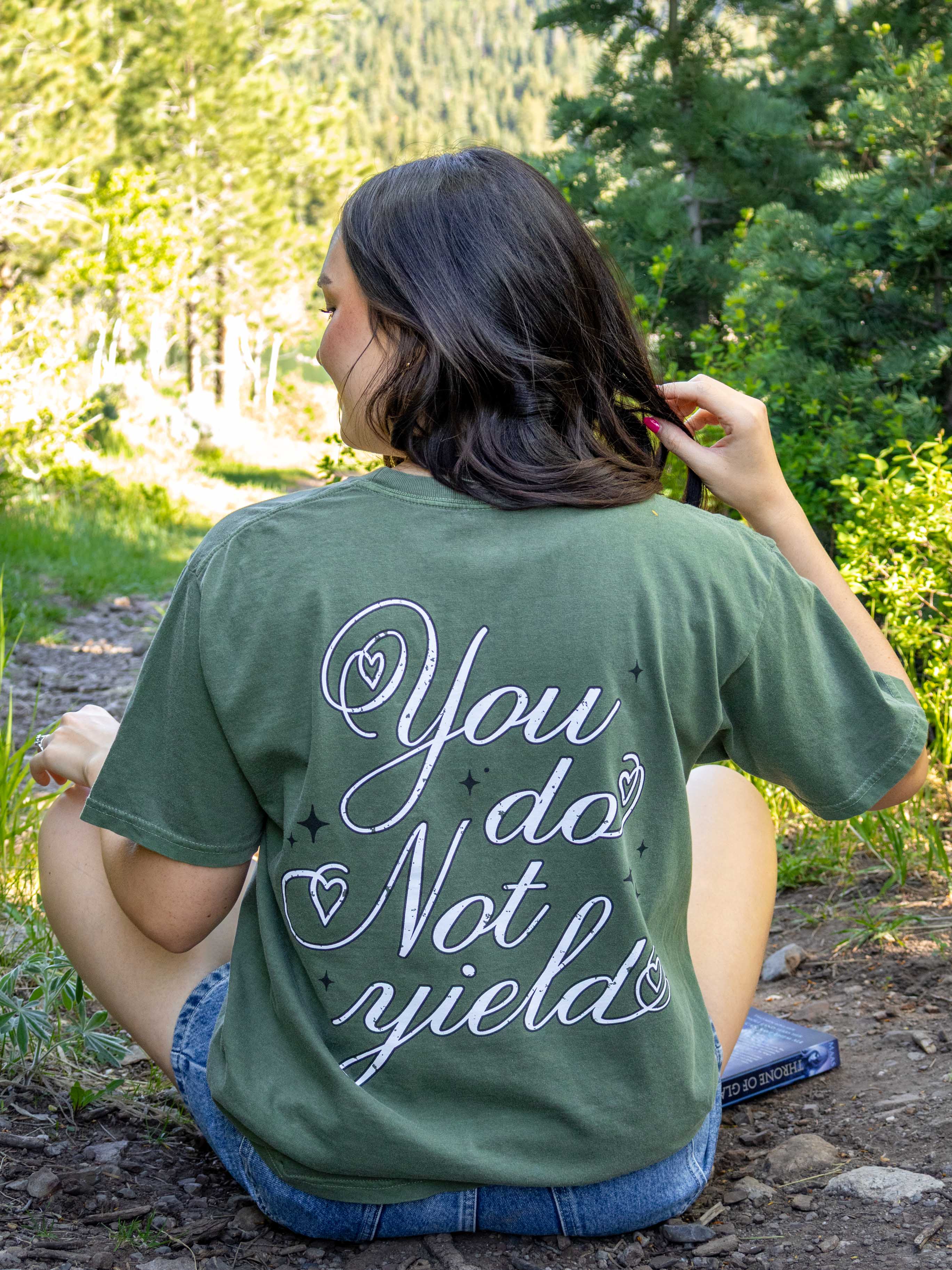 Sarah J. Maas merch, Throne of Glass, Aelin Galathynius, You Do Not Yield Tee