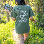 Sarah J. Maas merch, Throne of Glass, Aelin Galathynius, You Do Not Yield Tee