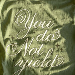 Sarah J. Maas merch, Throne of Glass, Aelin Galathynius, You Do Not Yield Tee