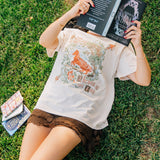 Ballad of the Archer & the Fox Oversized Tee