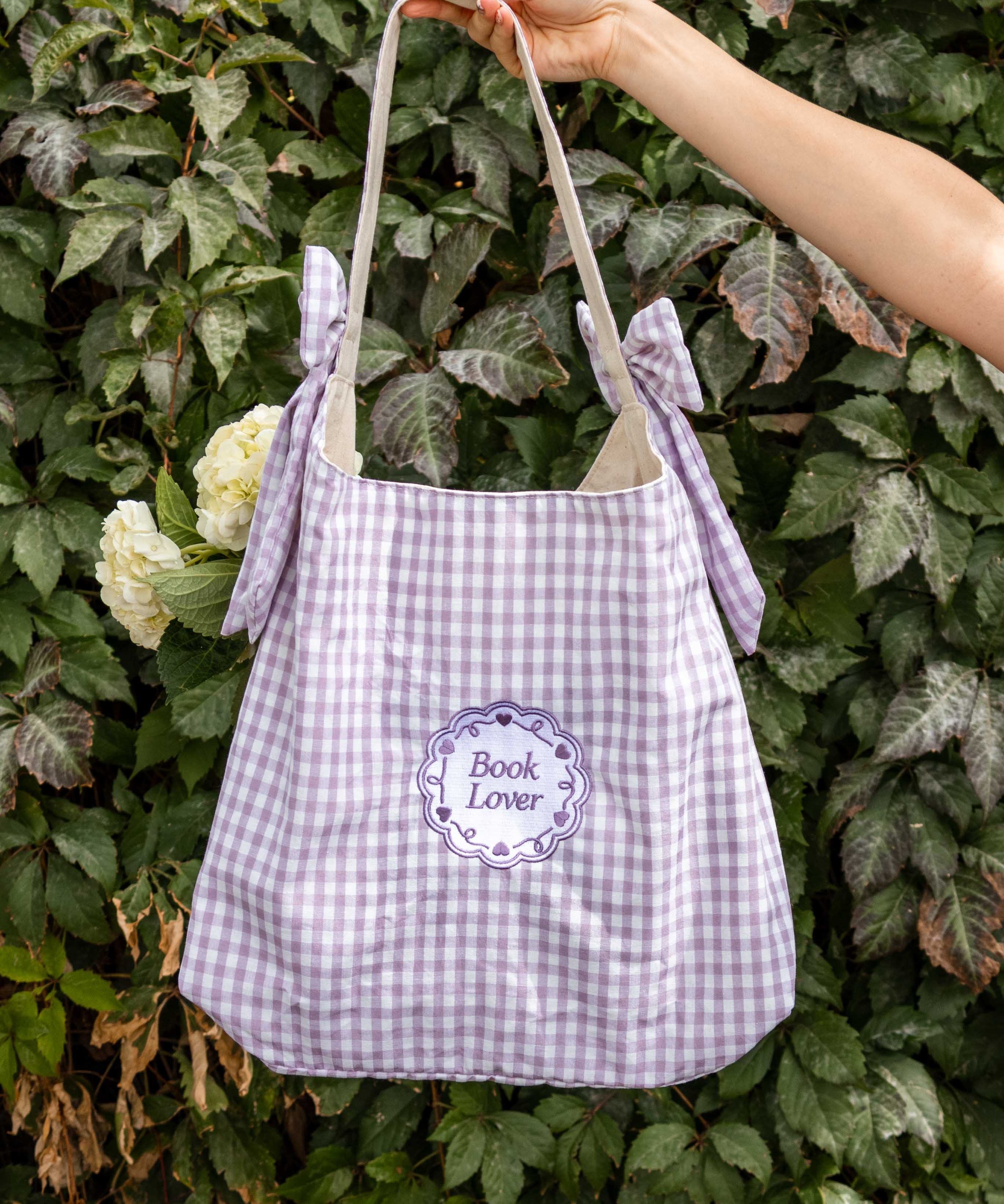 Book Lover Bow Tote