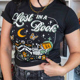 Lost in a Book Baby Tee