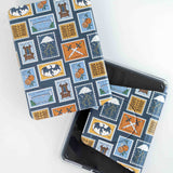 Fourth Wing Stamps - Detachable Cover Clear Back Kindle Case