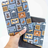 Fourth Wing Stamps - Detachable Cover Clear Back Kindle Case