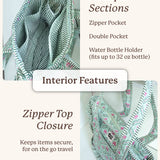 Petals & Pages Quilted Tote