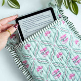 Petals & Pages Quilted Book Sleeve