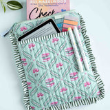 Petals & Pages Quilted Book Sleeve