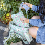 Petals & Pages Quilted Tote
