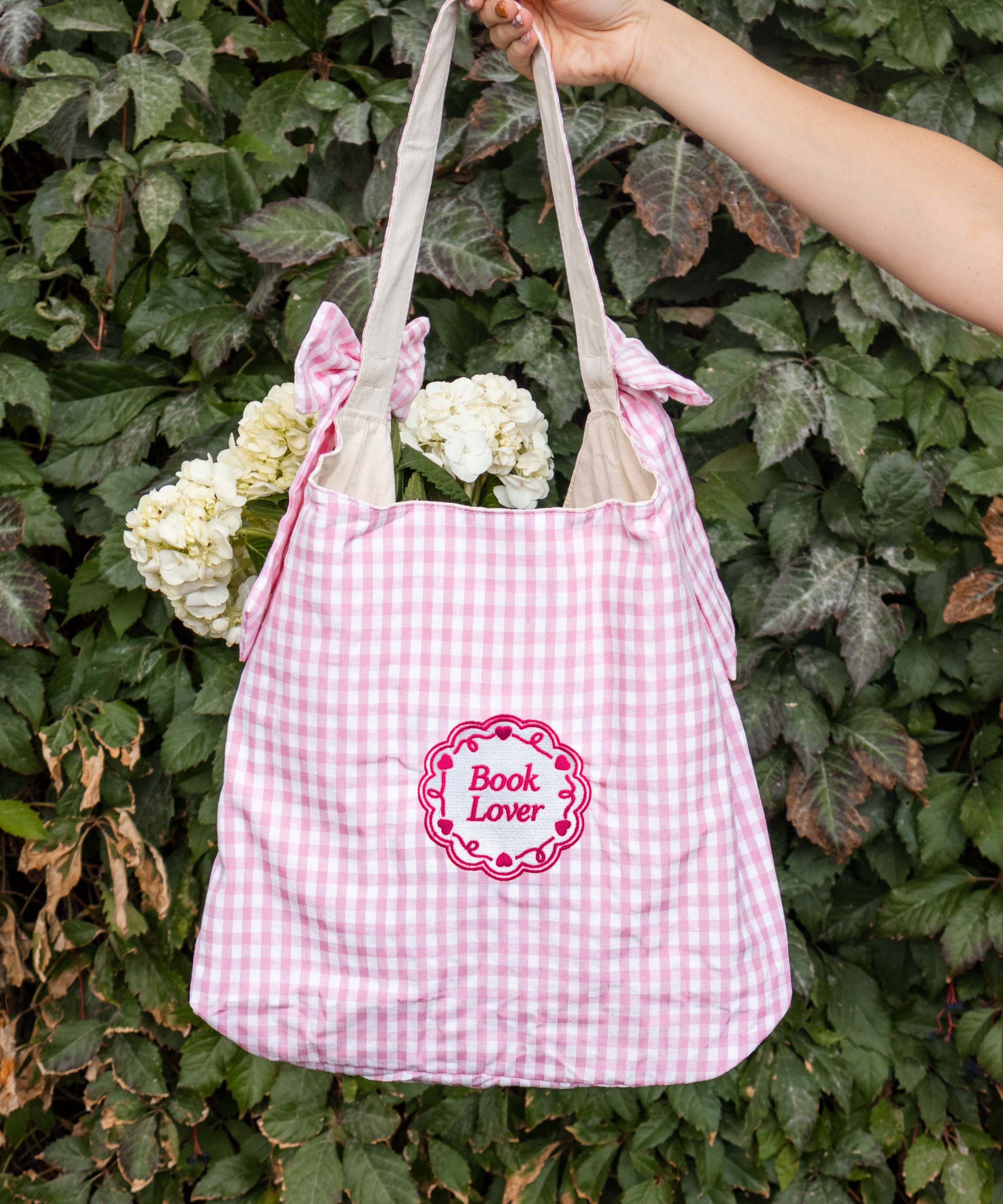 Book Lover Bow Tote