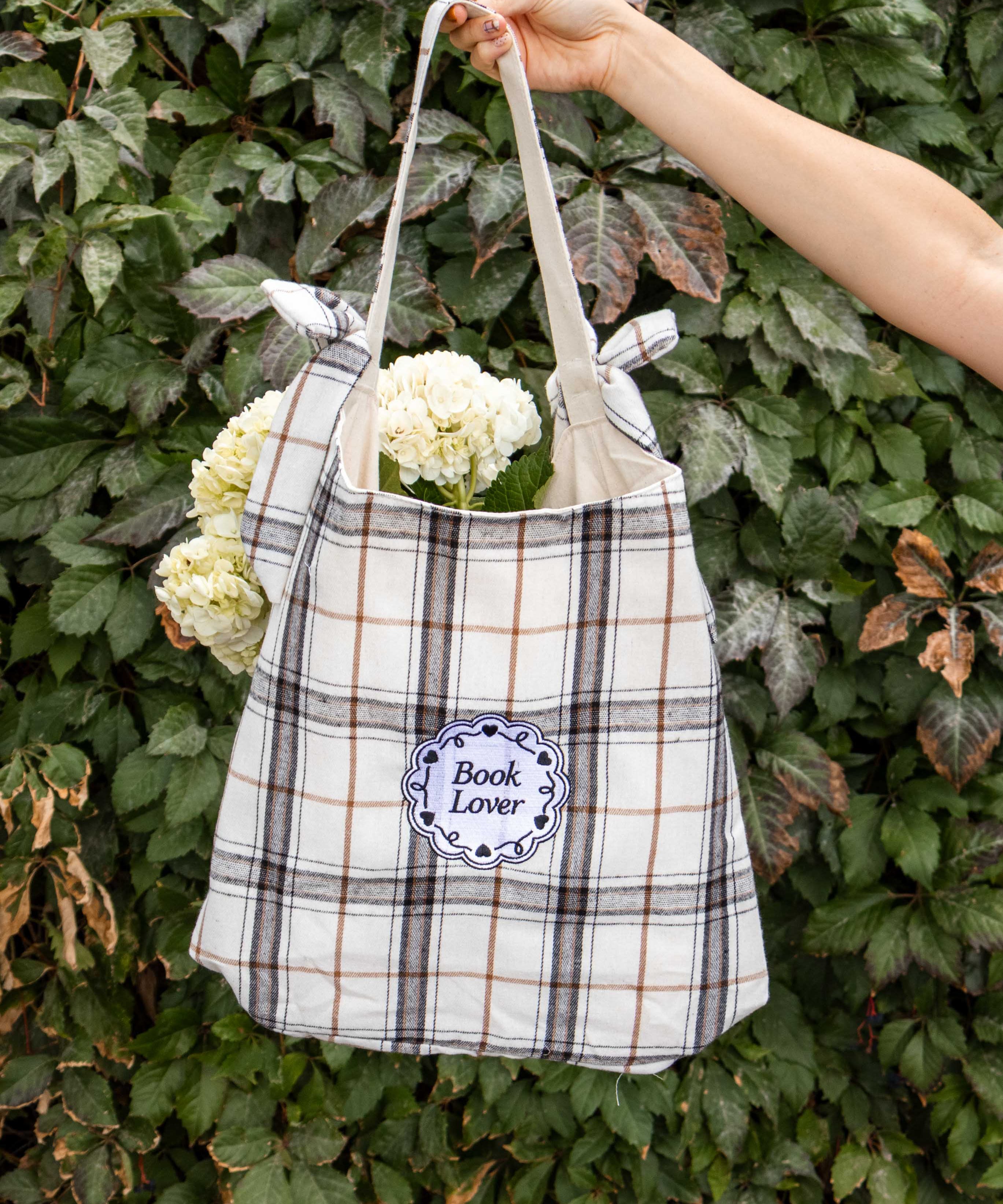 Book Lover Bow Tote