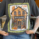 Spooky Bookshop Stamp Tee