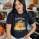 Spooky Season Boxy Crop Tee