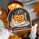 Read Books, Stay Spooky Sticker