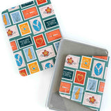 Throne of Glass Stamps - Detachable Cover Clear Back Kindle Case