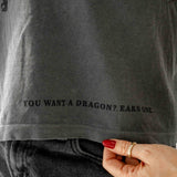 Threshing Boxy Crop Tee