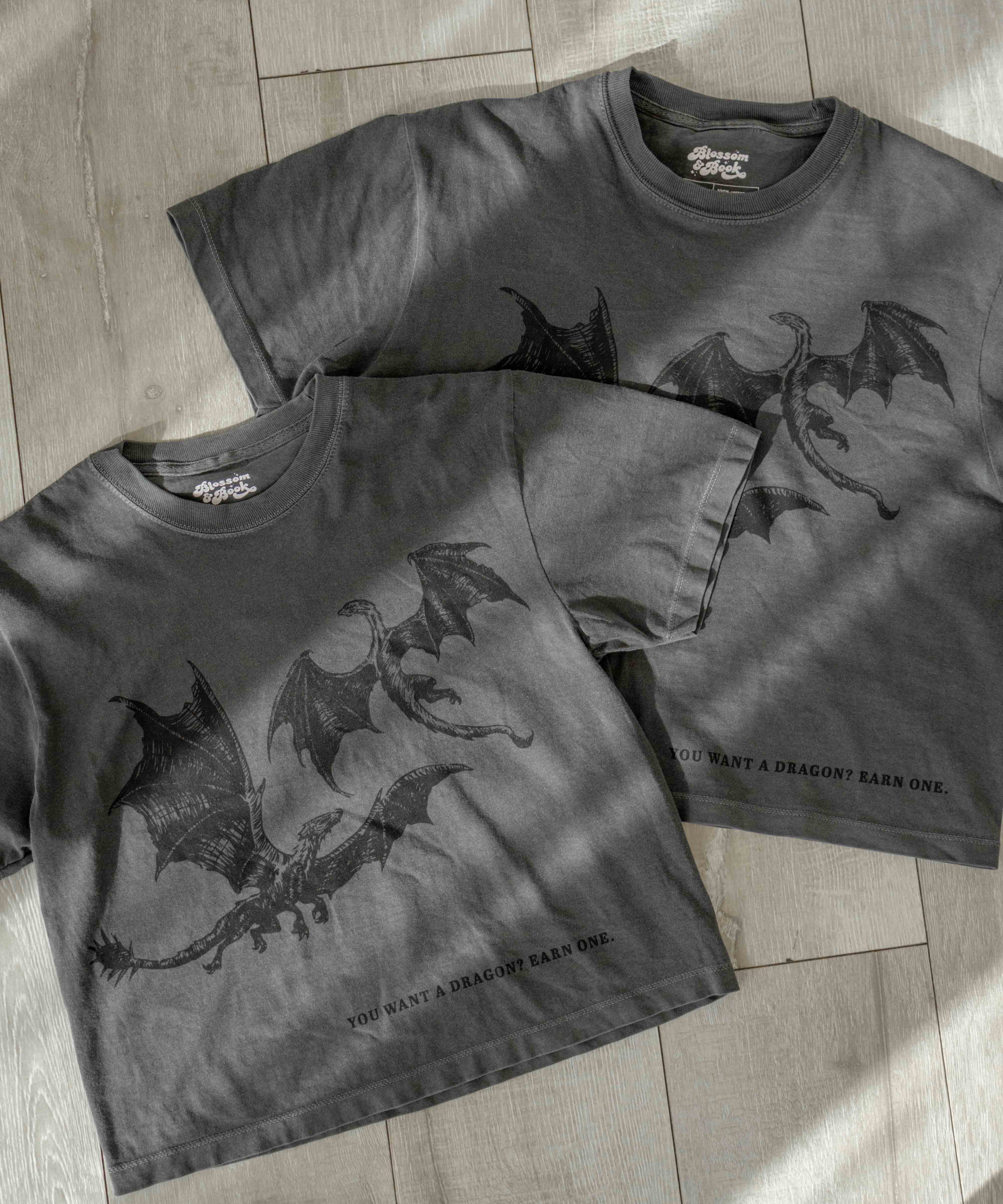 Threshing Boxy Crop Tee