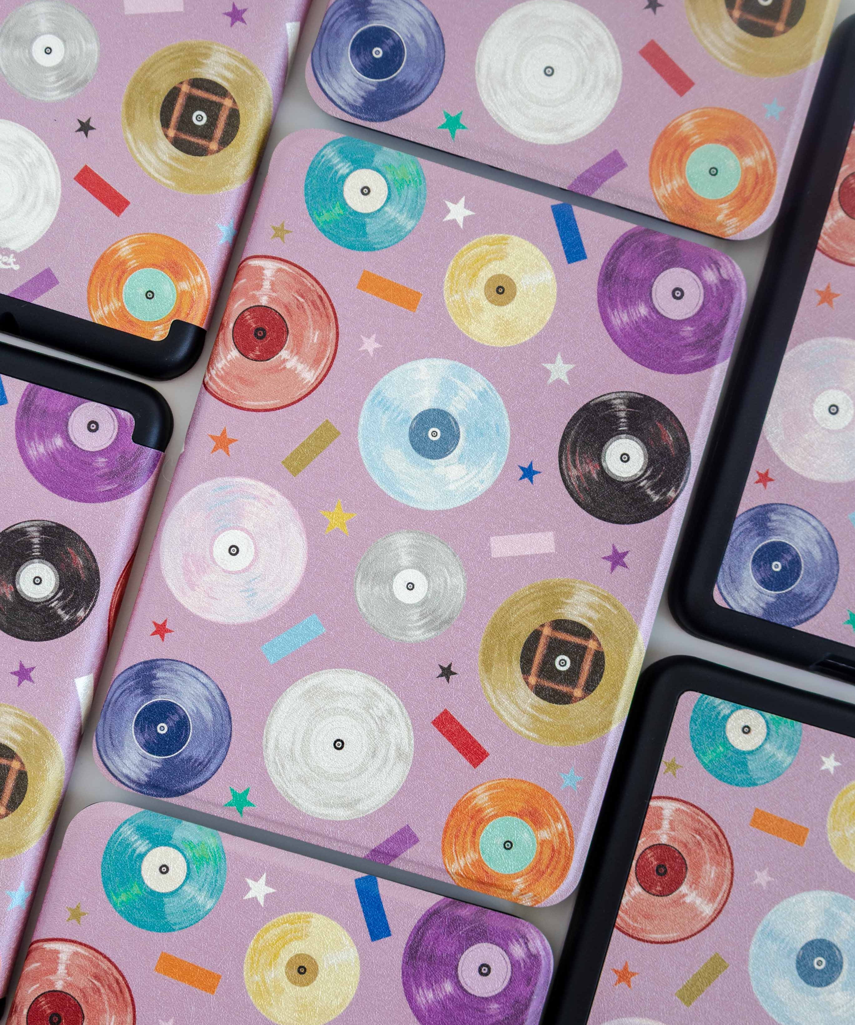 Taylor Swift Inspired Eras Tour Vinyl Confetti Kindle Case, E-Reader Case