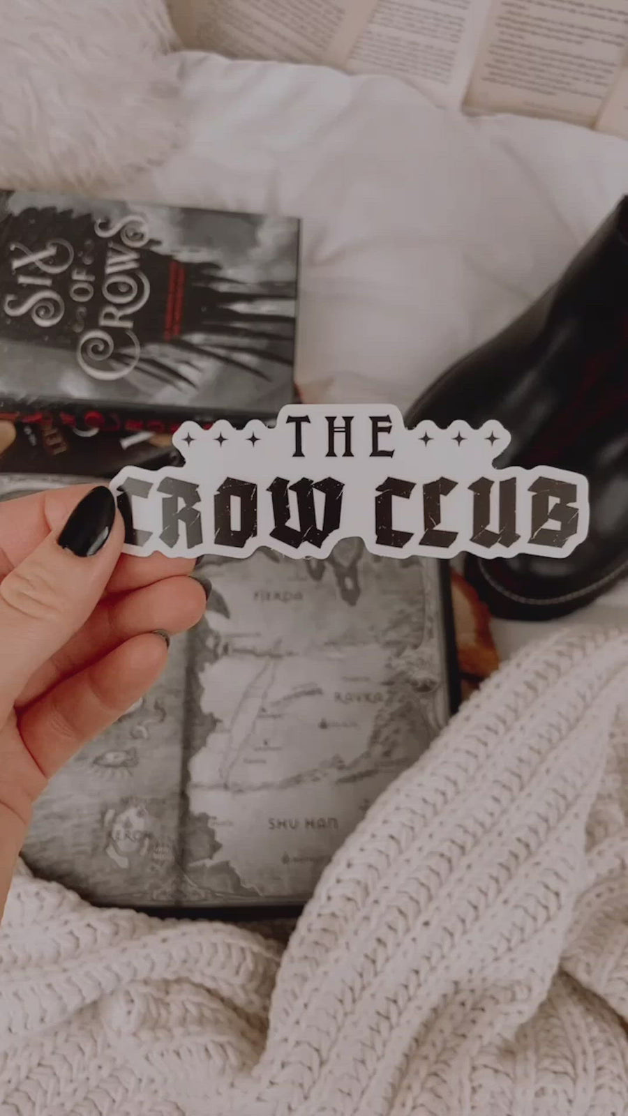 The Crow Club Stickers