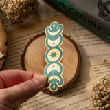Moon Phase Metallic Sticker