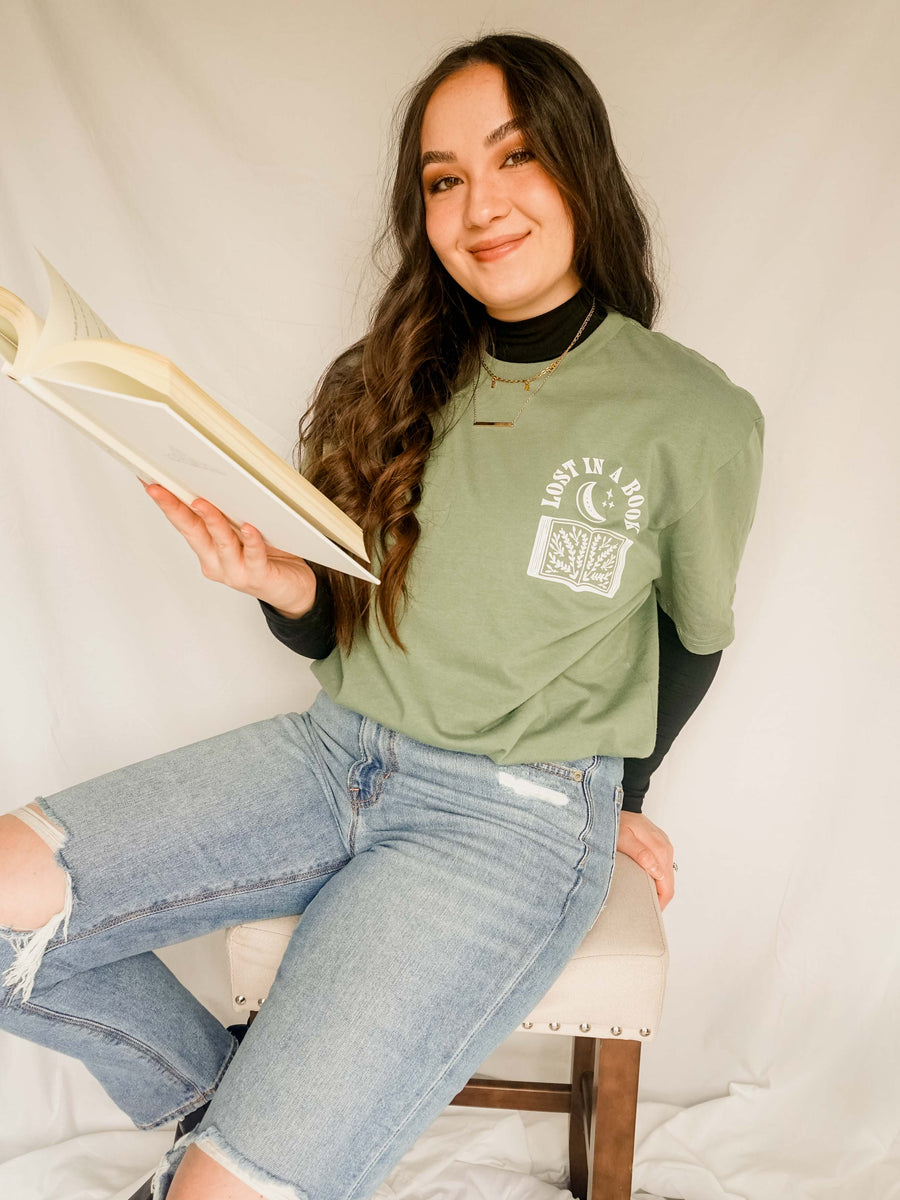 Lost in a Book Tee