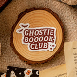 Ghostie Book Club Sticker